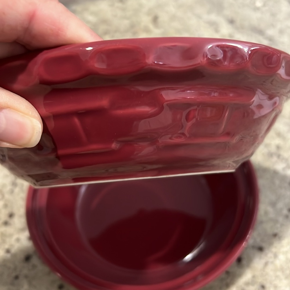 2 Longerberger pottery bowls